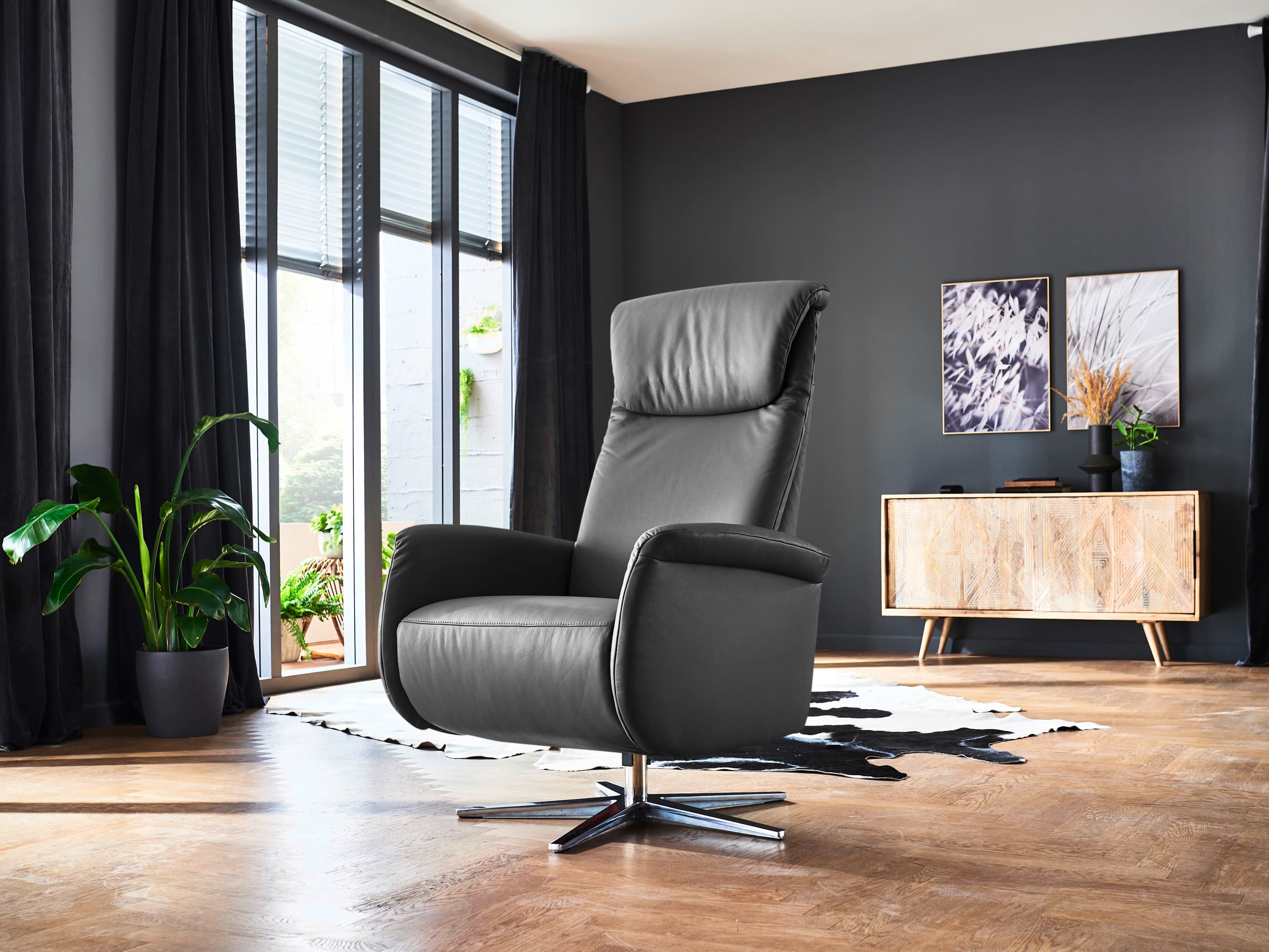 Relaxsessel Cambs III | Grau