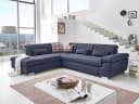 Ecksofa Montello | Blau