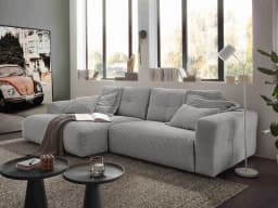 Ecksofa Cally III | Grau