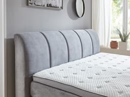 Boxspringbett Solmar | Grau