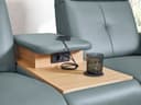 Trapezsofa Caracas II | Blau 3