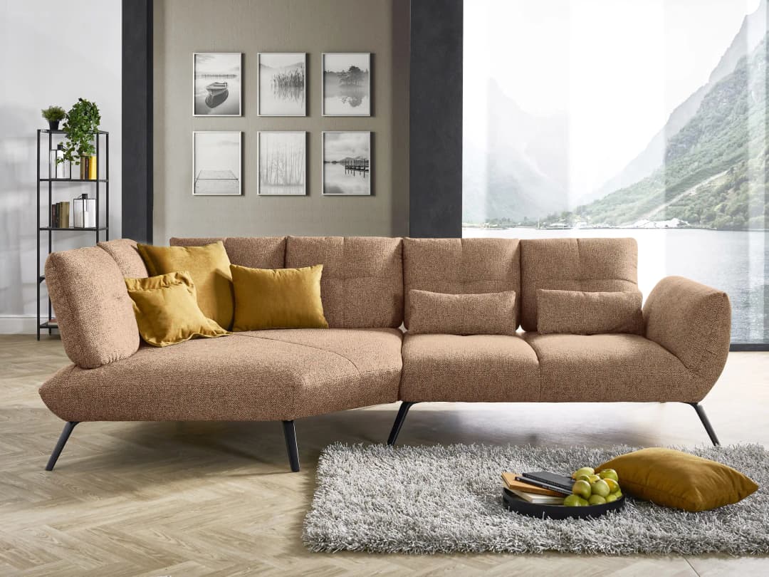 Ecksofa Paola IX | Braun