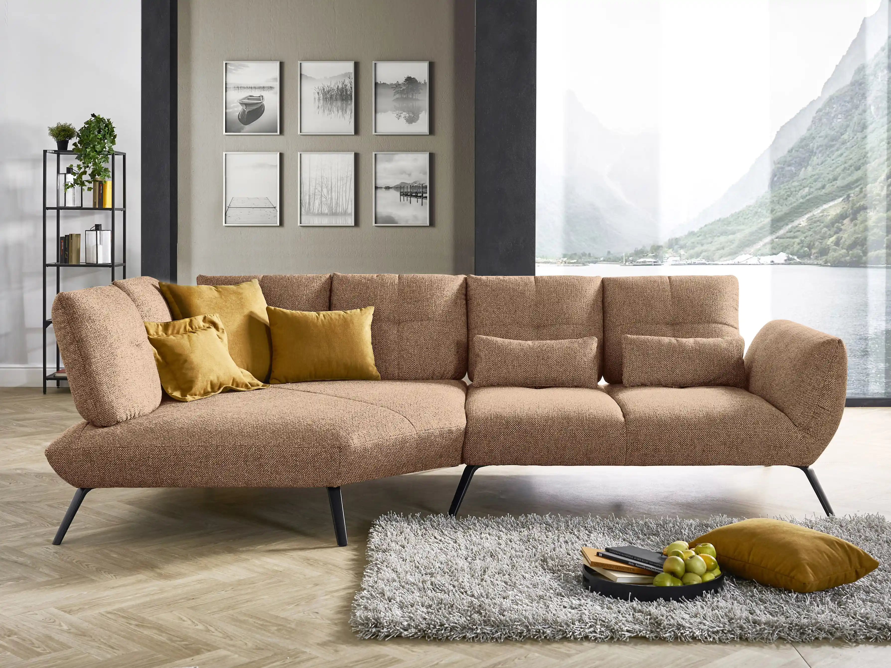 Ecksofa Paola IX | Braun