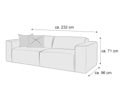 Einzelsofa Kaja IV | Grün
