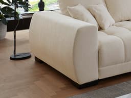 Ecksofa Ilean II | Weiß