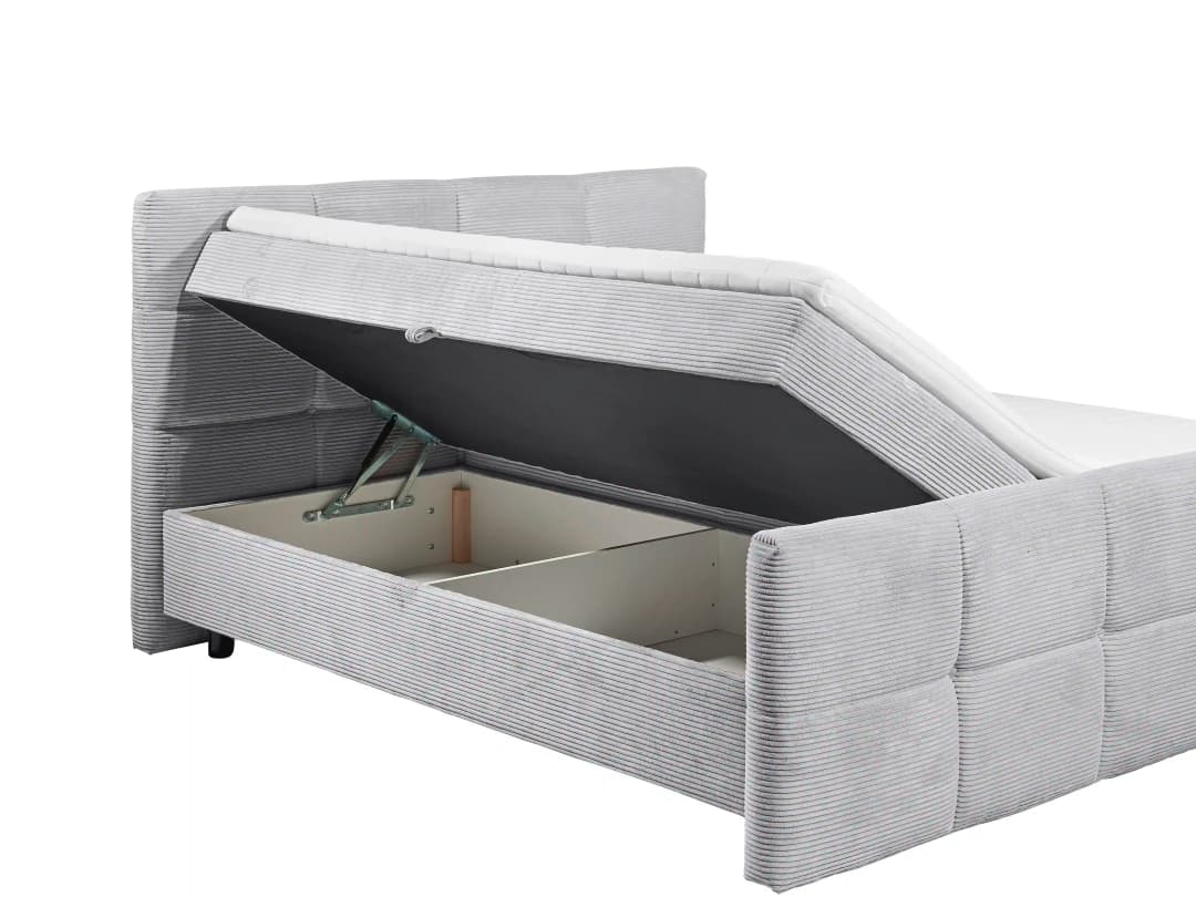 Boxbett Böhrde | Grau