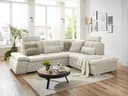 Ecksofa Bovolenta | Weiß