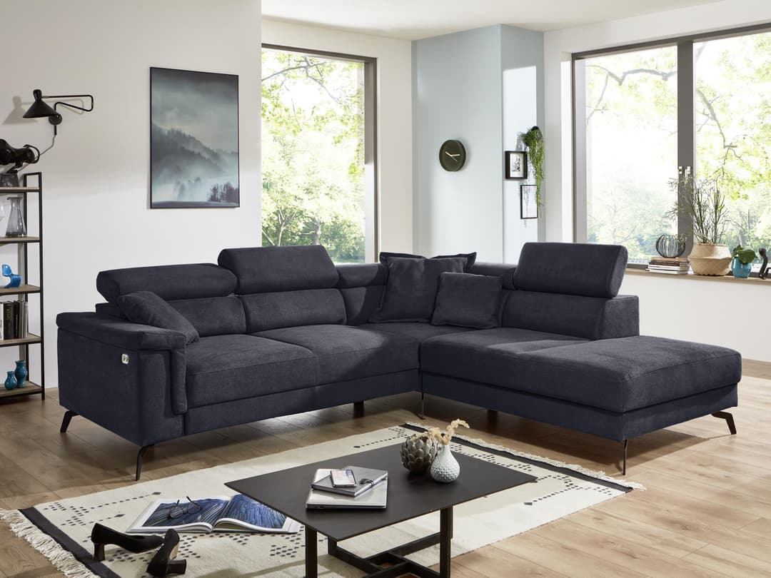 Ecksofa Irmina II | Grau