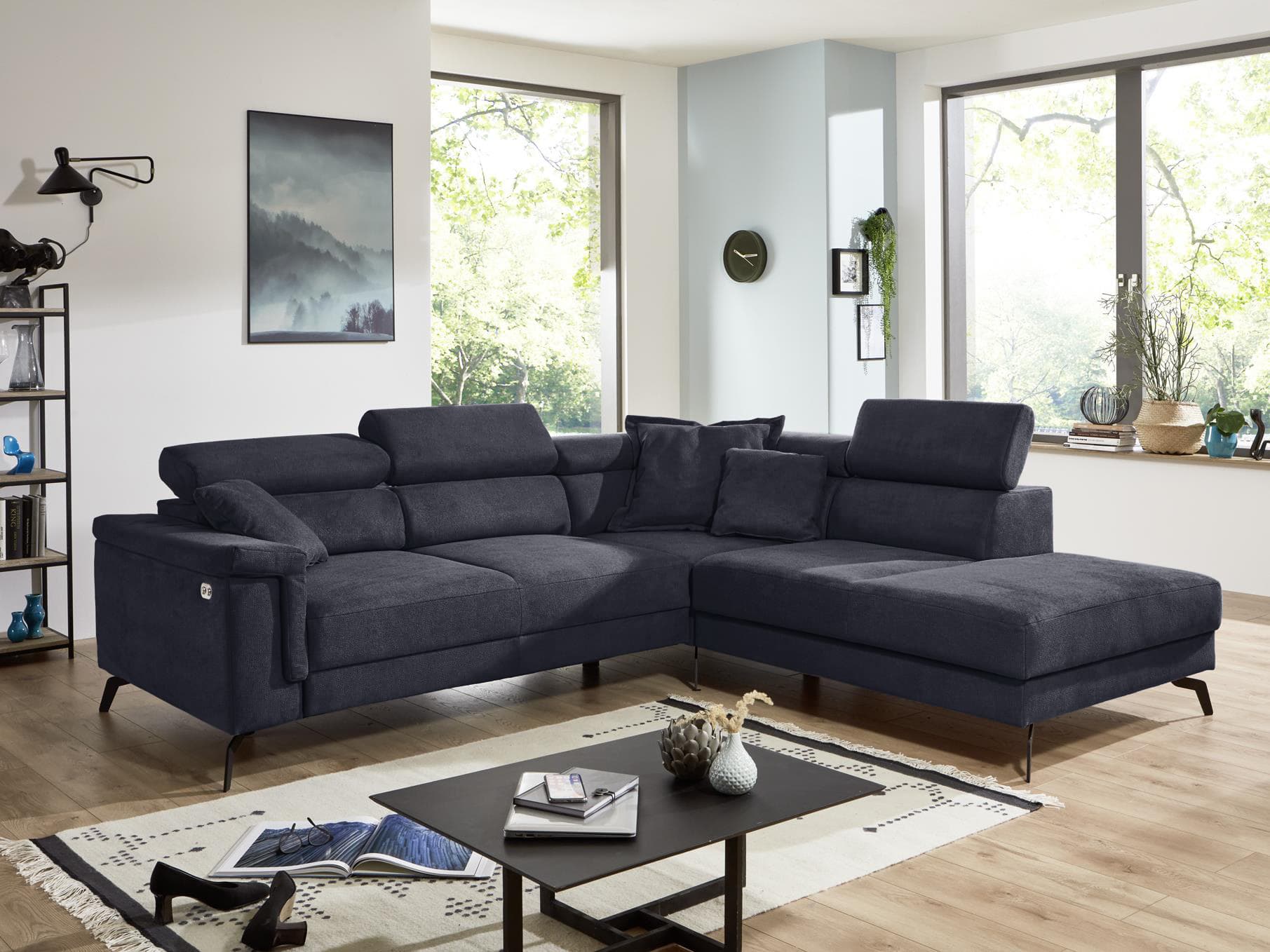 Ecksofa Irmina II | Grau