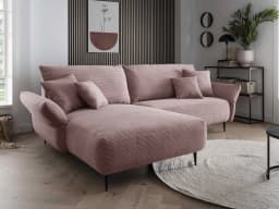Ecksofa Bagira | Rosa
