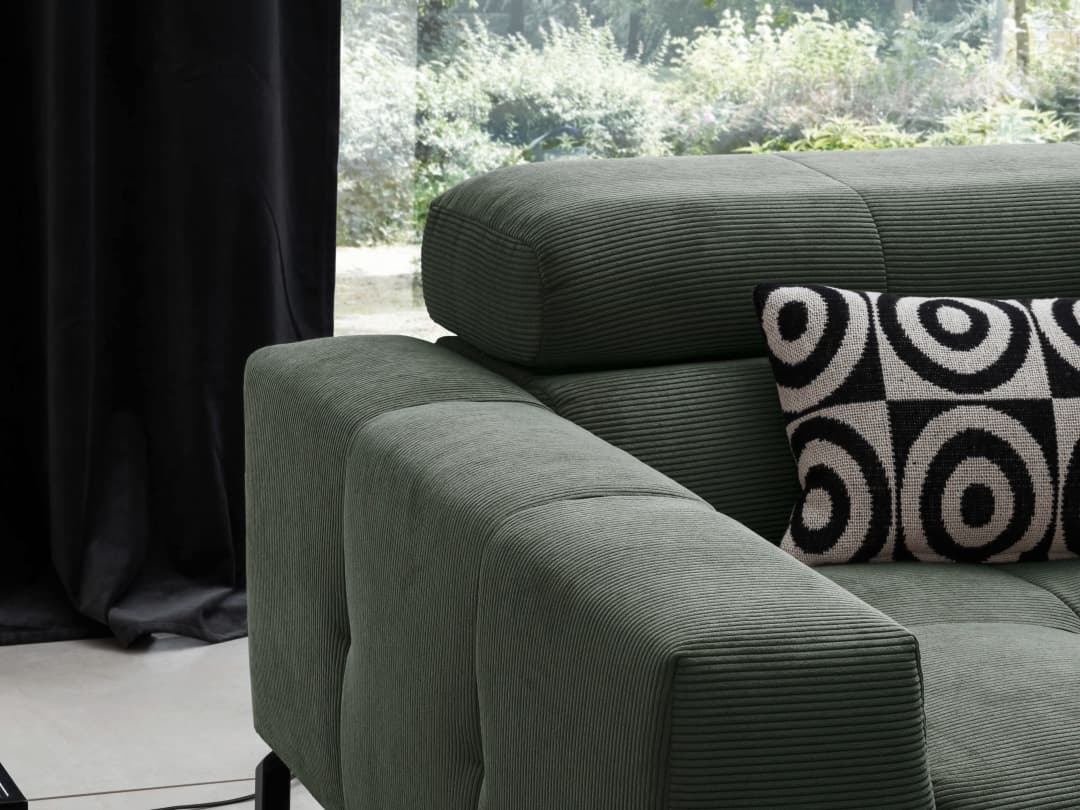 Ecksofa Chellini | Grau