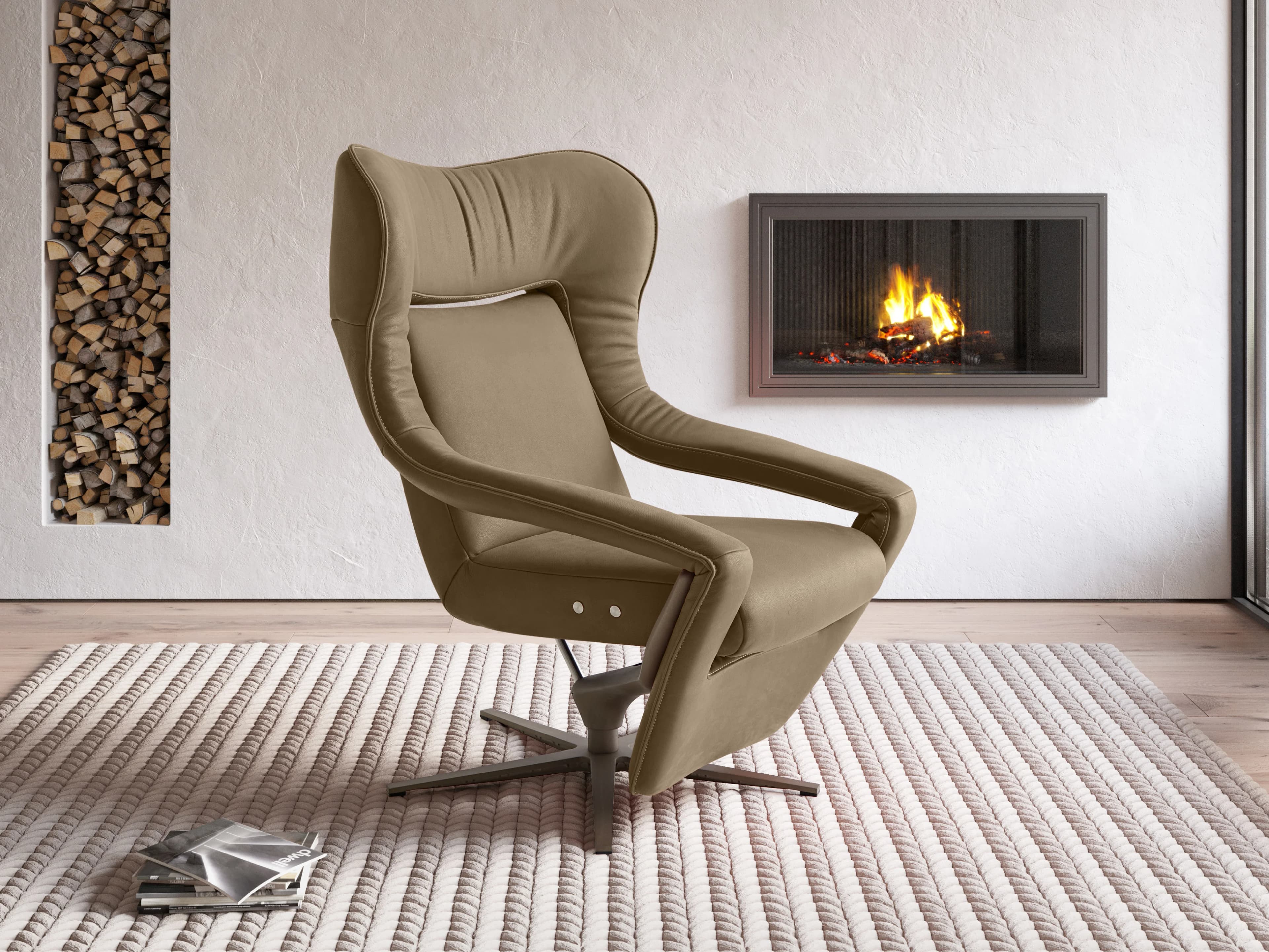 Koinor Relaxsessel Yoko No.1 | Braun