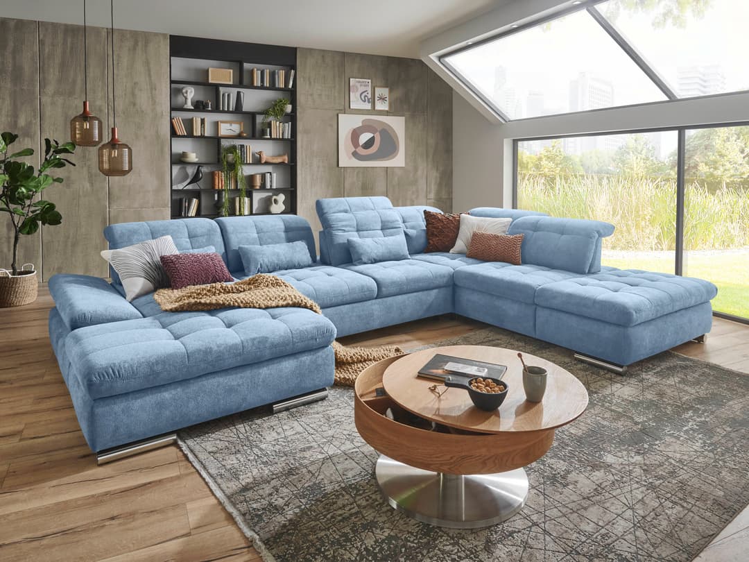 Wohnlandschaft Paesa II | Blau