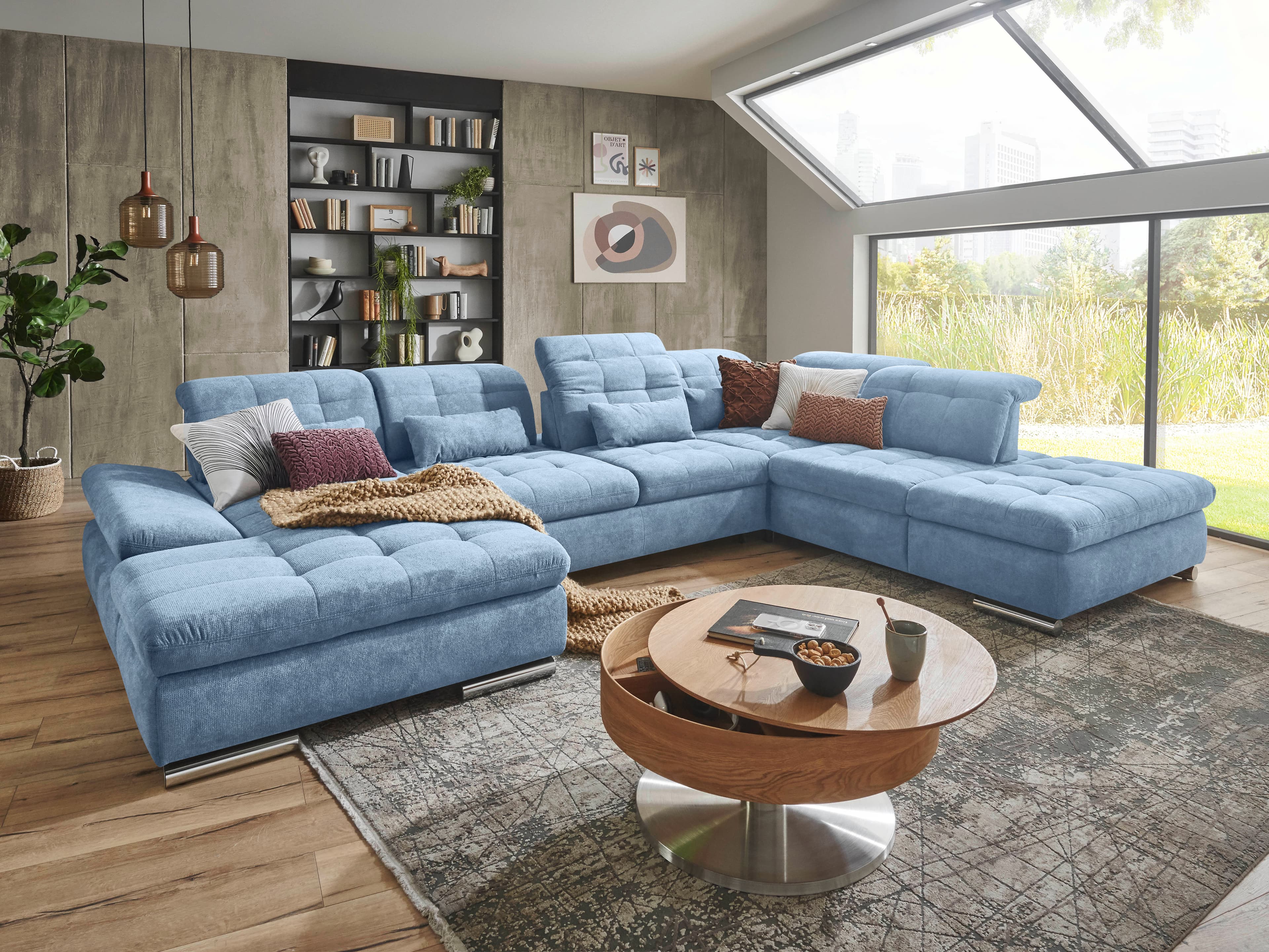 Wohnlandschaft Paesa II | Blau