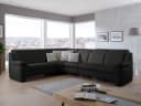 Ecksofa Putignano | Schwarz