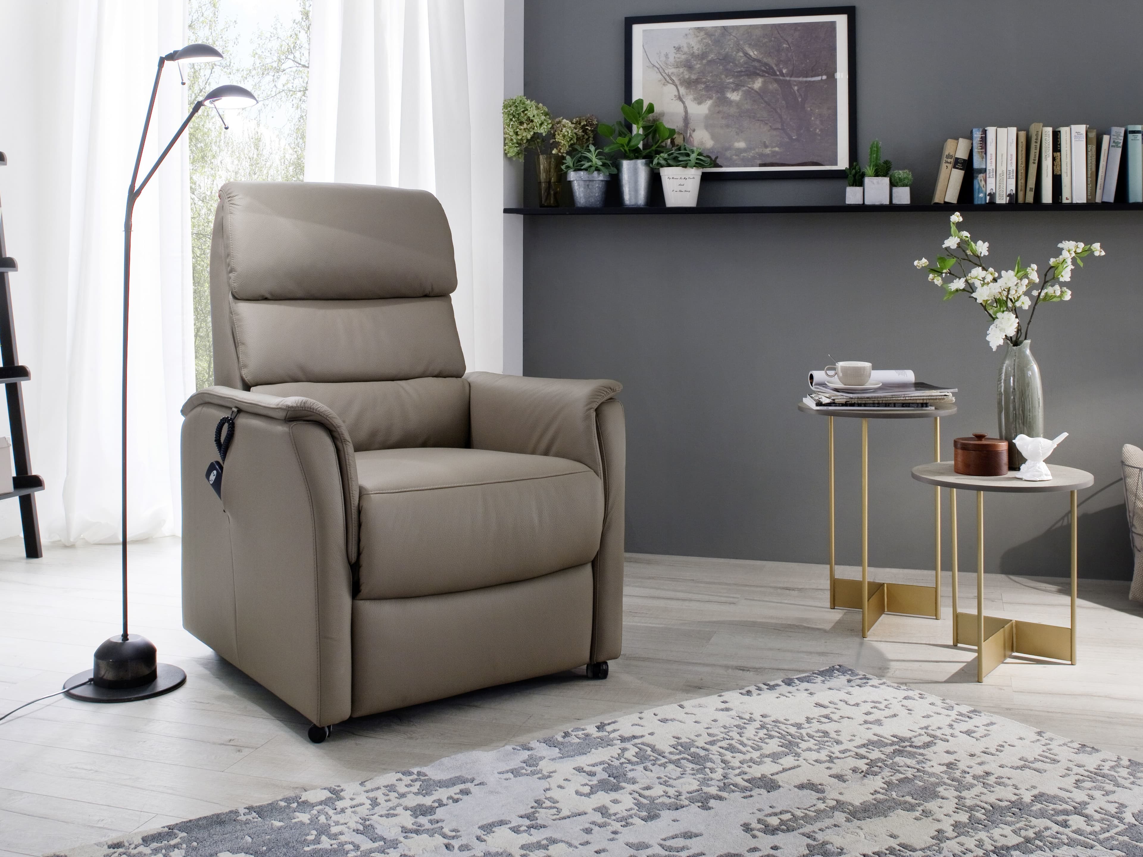 Relaxsessel Kuens | Grau