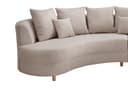 Ecksofa Bjelle | Weiß 3