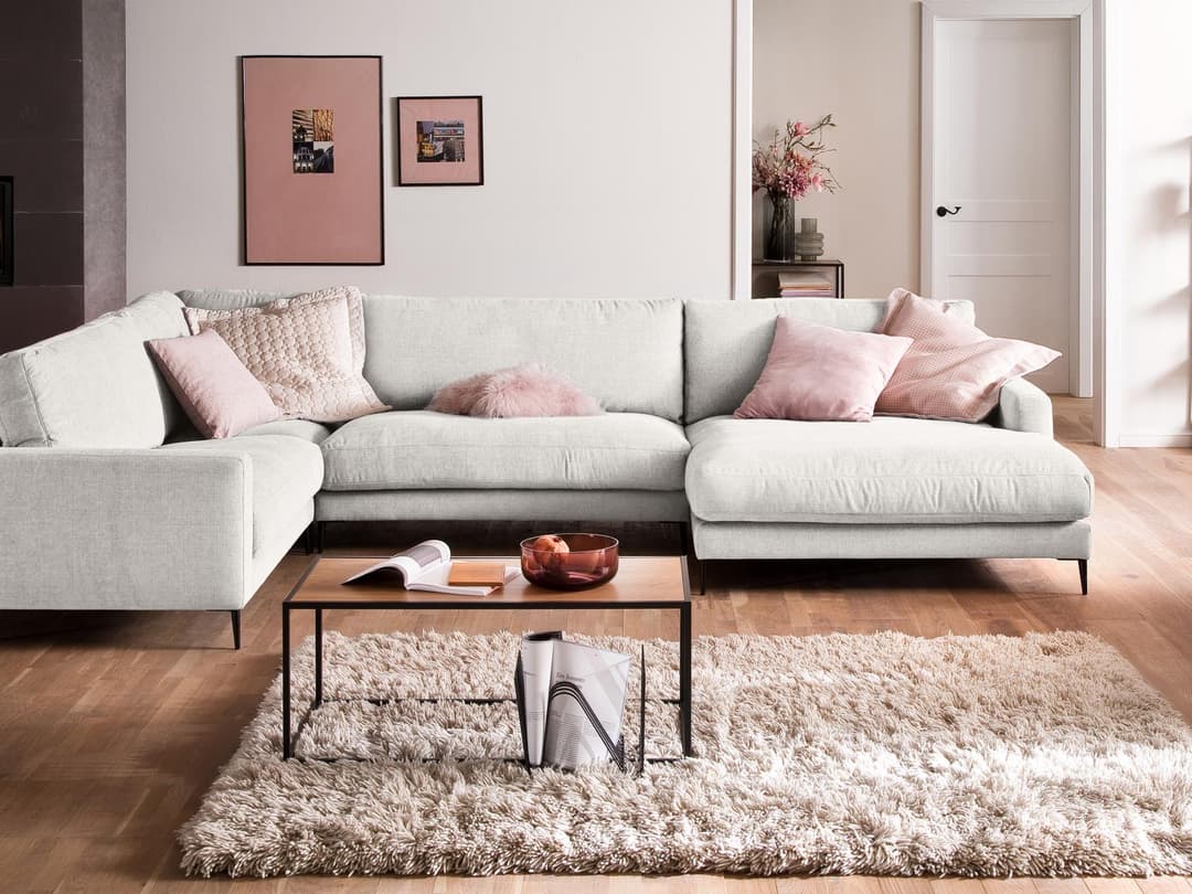 Wohnlandschaft Cortino V | Weiß