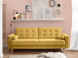 Schlafsofa Brigach | Gelb