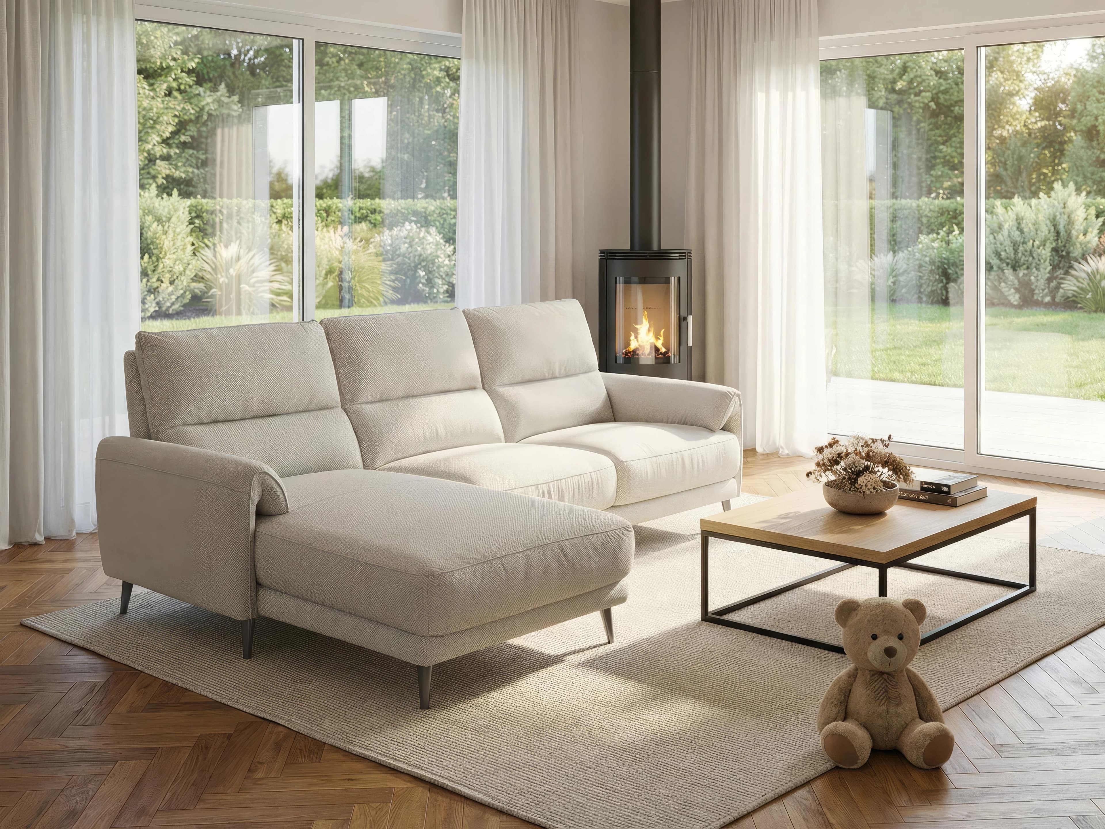 Ecksofa Mogilev | Braun
