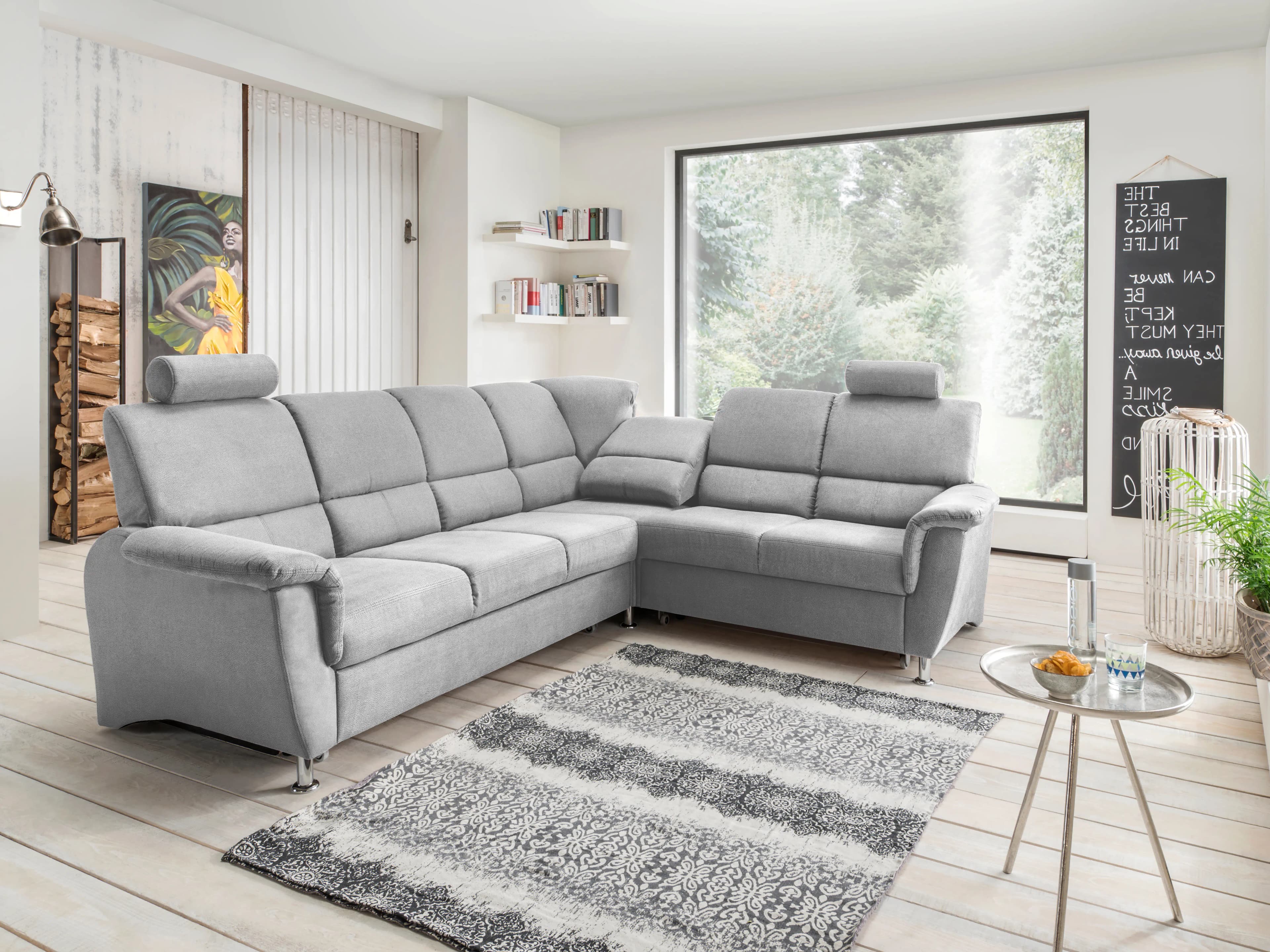 Ecksofa Bulma III | Grau