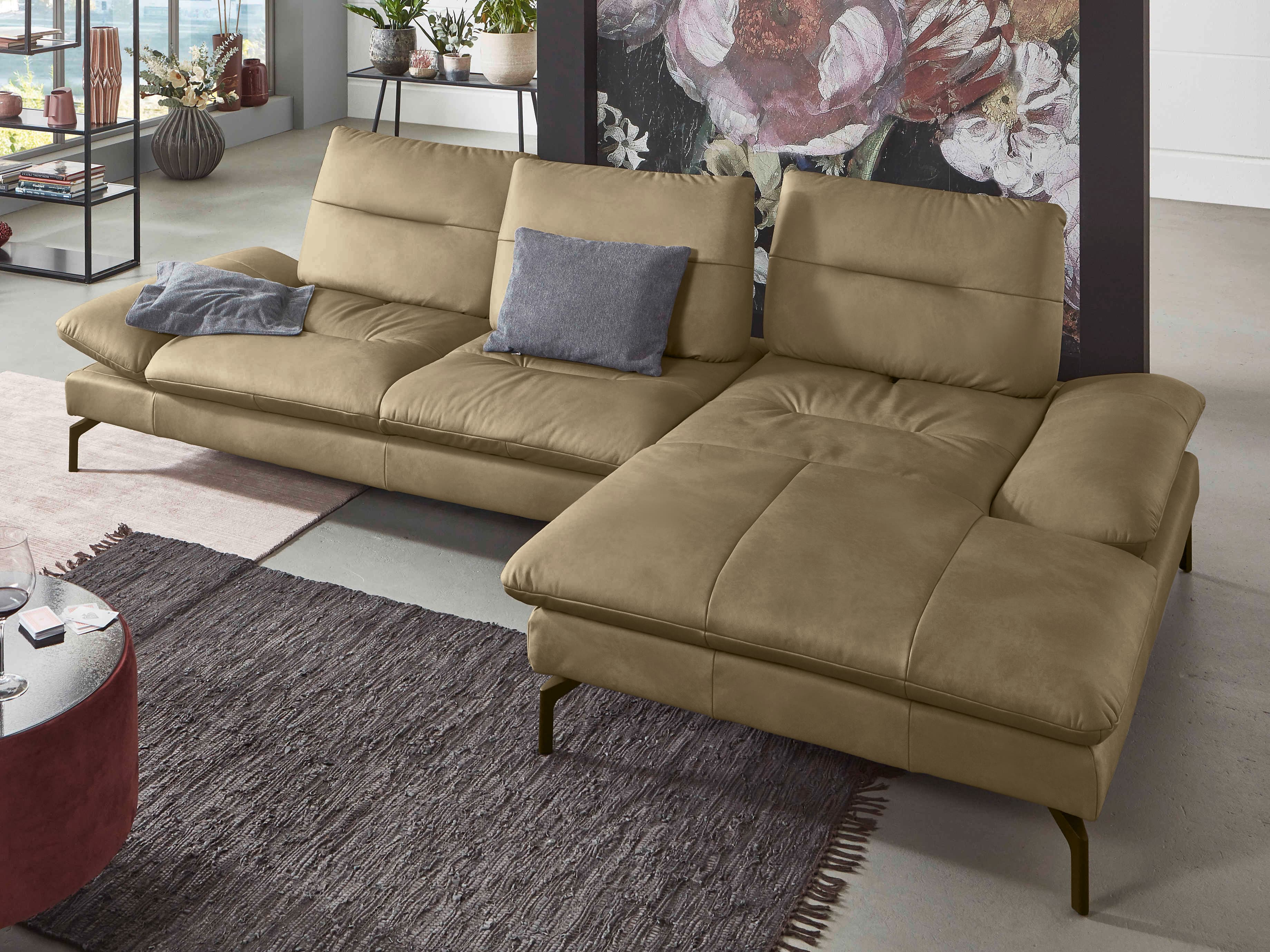 Ecksofa Penina | Grün