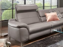 Ecksofa Hennens III | Grau