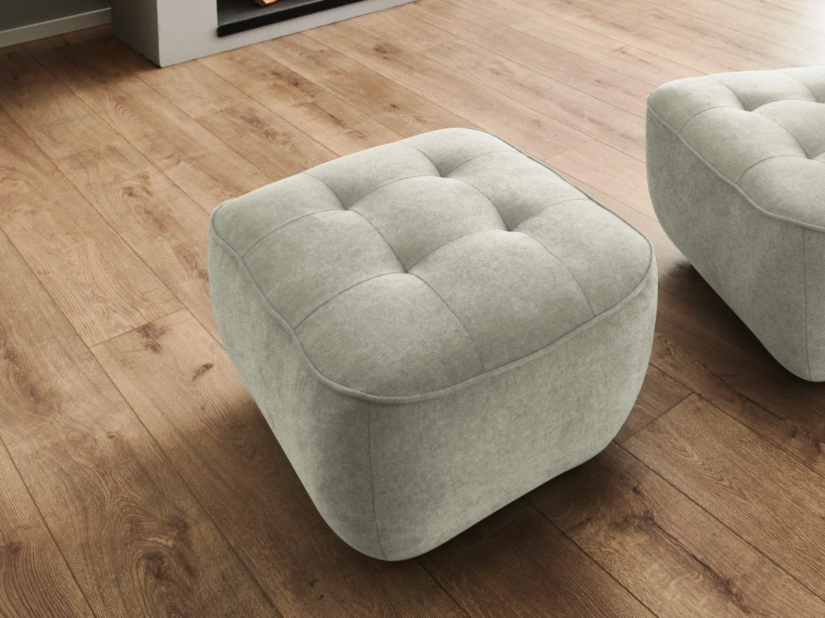 Kantea II Hocker | Weiß