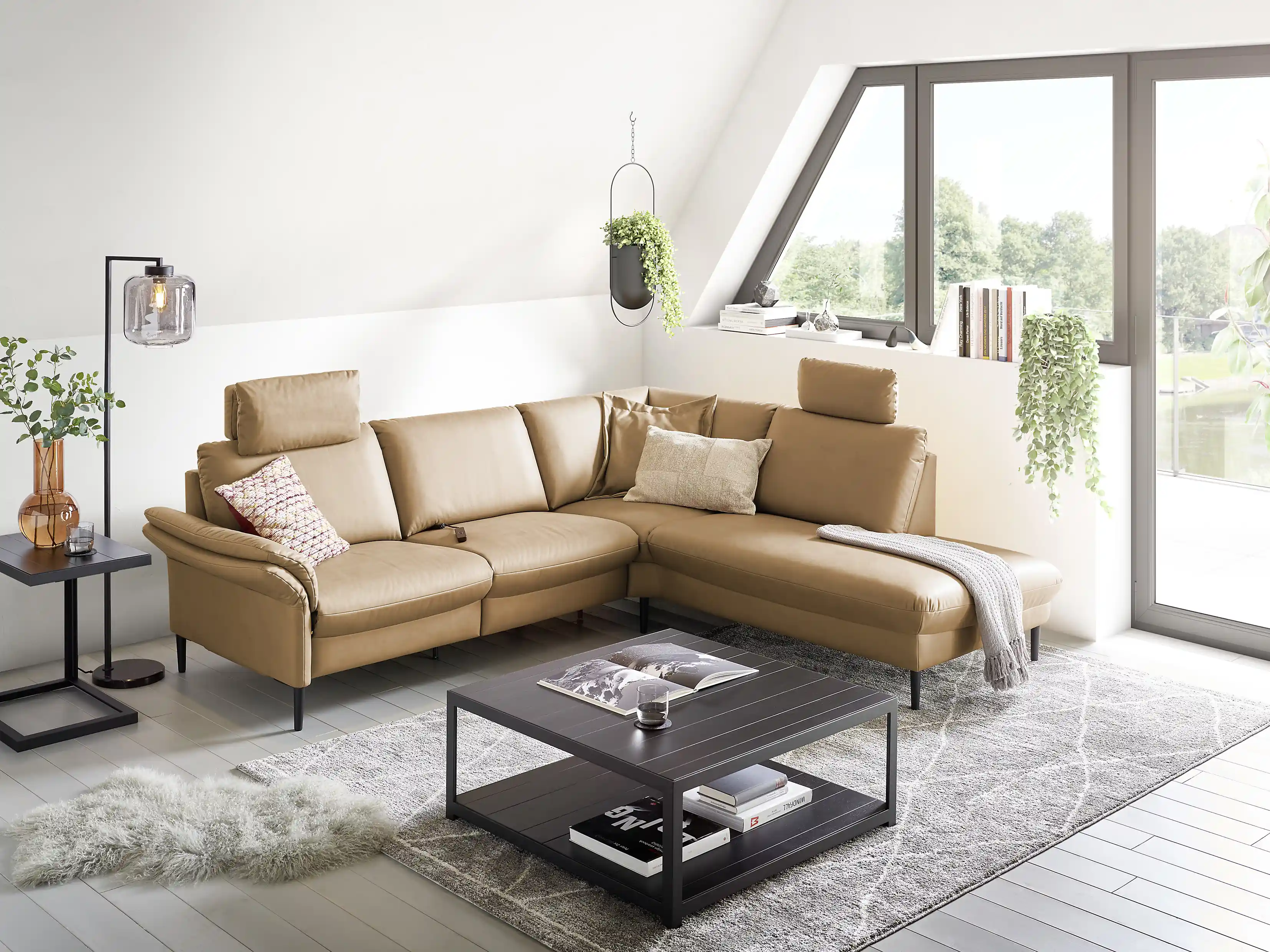 Ecksofa Carpin | Beige