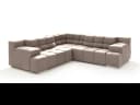 Ecksofa Dacia II | Braun 3