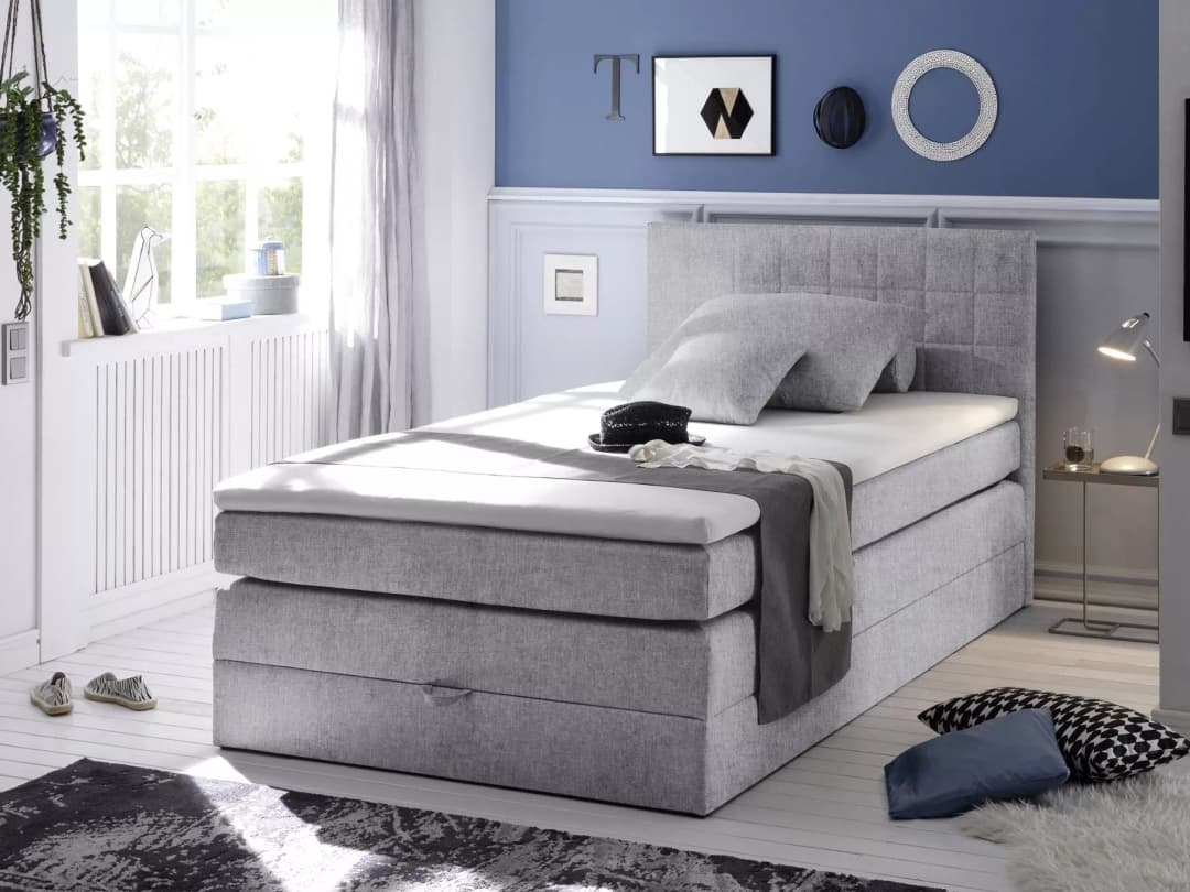 Boxspringbett Balario | Grau