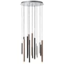 Brilliant Pendelleuchte Cembalo | Braun