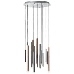 Brilliant Pendelleuchte Cembalo | Braun