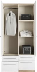 priess Kleiderschrank Barcelona | Holztöne 4