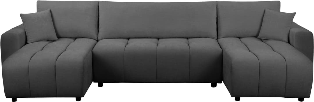 OTTO home Wohnlandschaft YLVAA U-Form | Grau