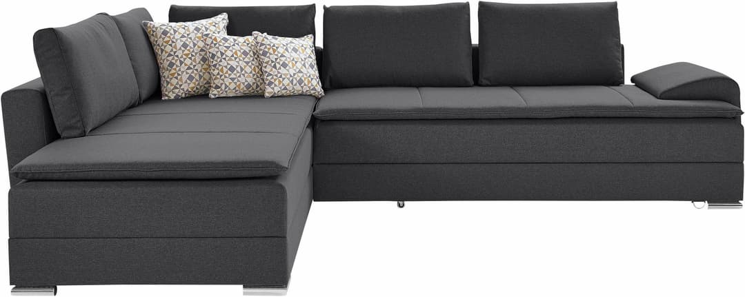 Home affaire Ecksofa Night & Day L-Form | Grau