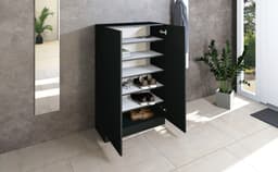 borchardt Möbel Schuhschrank Vaasa | Schwarz