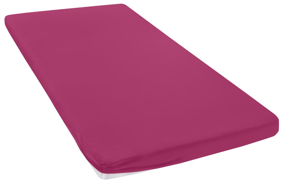 OTTO home Spannbettlaken Topper Basic | Pink