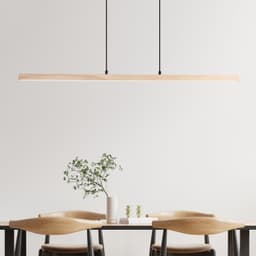 Brilliant LED Pendelleuchte Arion | Holztöne