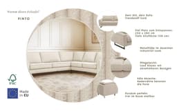 Home affaire Ecksofa Pinto | Beige