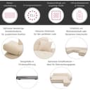 DOMO collection Ecksofa Moric Luxus | Grau 3