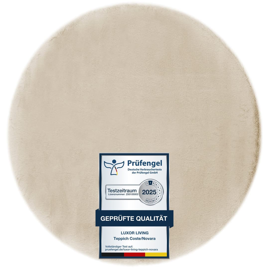 LUXOR living Fellteppich Novara | Beige
