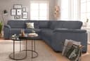 sit&more Ecksofa Montego L-Form | Grau