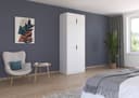 rauch Kleiderschrank LAGOA | Weiß 2