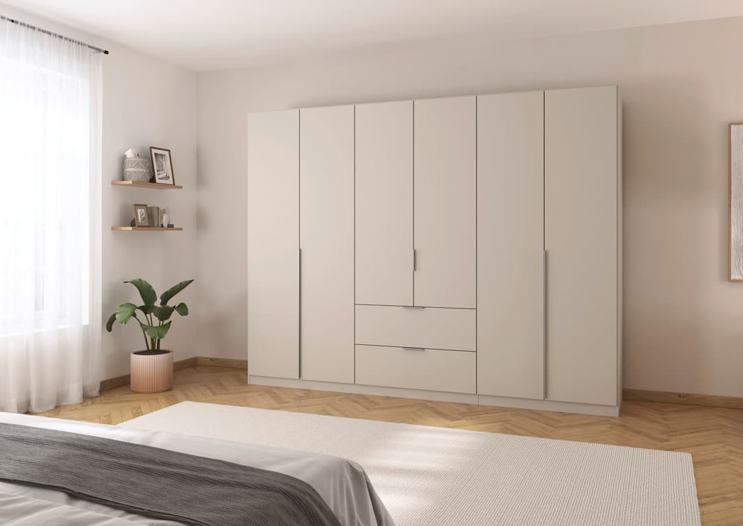 OTTO home Drehtürenschrank Kleiderschrank Schrank Garderobe AGORDO