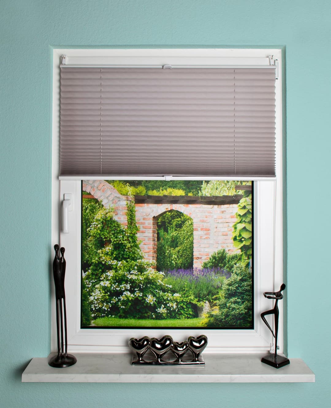 HOME WOHNIDEEN Plissee NOLAN | Grau