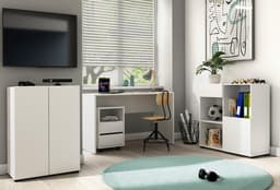 Home affaire Büromöbel-Set Agapi | Weiß
