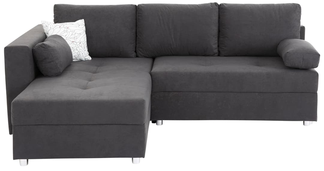 Home affaire Ecksofa Italia L-Form | Grau