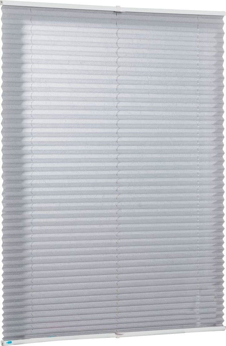 K-HOME Plissee Klemmfix Pisa | Grau