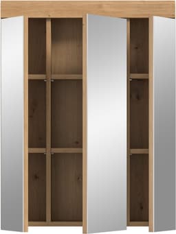 welltime SIENA Spiegelschrank | Holztöne